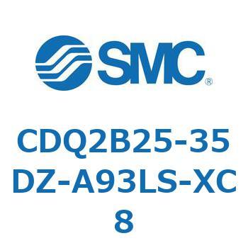 薄形シリンダ CDQ2B25-35 SMC