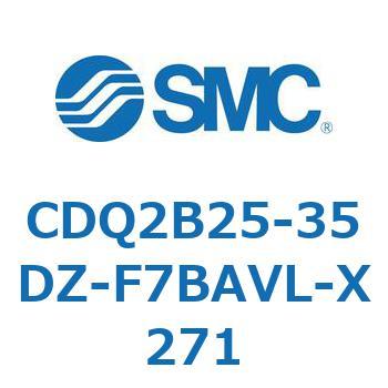薄形シリンダ CDQ2B25-35 SMC