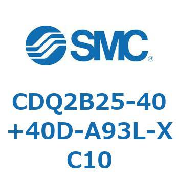 CDQ2B25-40+40D-A93L-XC10 `V_ CDQ2B25-40 SMC 52291732