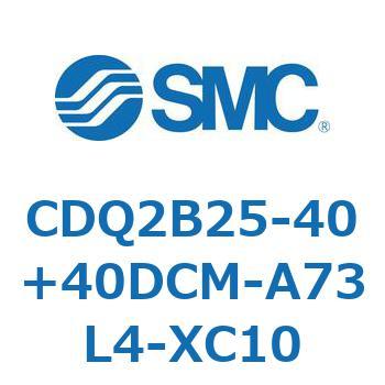 CDQ2B25-40+40DCM-A73L4-XC10 `V_ CDQ2B25-40 SMC 52291757