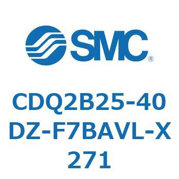 薄形シリンダ CDQ2B25-42 SMC