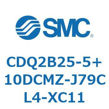 薄形シリンダ CDQ2B25-5 SMC