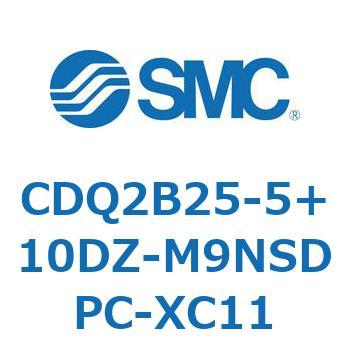 薄形シリンダ CDQ2B25-5 SMC