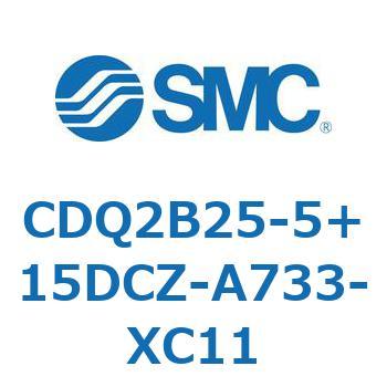 薄形シリンダ CDQ2B25-5 SMC