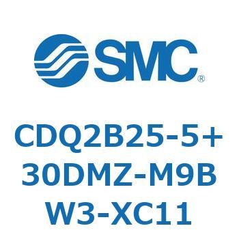 薄形シリンダ CDQ2B25-5 SMC