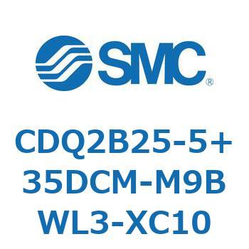 CDQ2B25-5+35DCM-M9BWL3-XC10 `V_ CDQ2B25-5 SMC 52294112