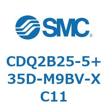 CDQ2B25-5+35D-M9BV-XC11 `V_ CDQ2B25-5 SMC 52294146