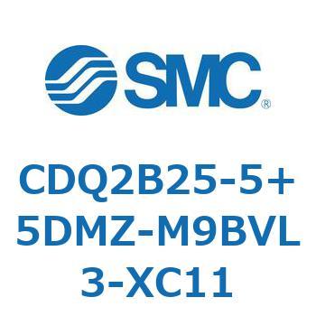 薄形シリンダ CDQ2B25-5 SMC