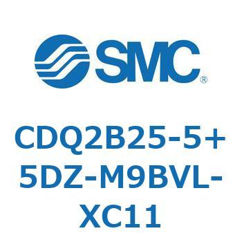 薄形シリンダ CDQ2B25-5 SMC