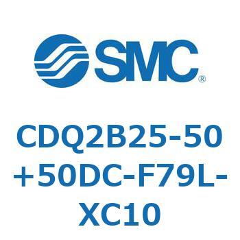 CDQ2B25-50+50DC-F79L-XC10 `V_ CDQ2B25-50 SMC 52294952
