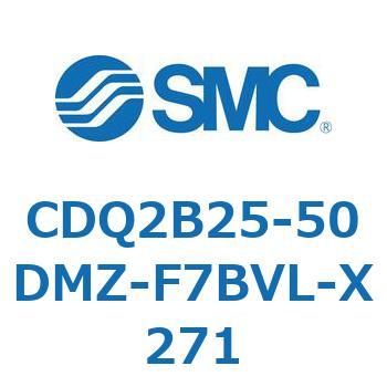 薄形シリンダ CDQ2B25-50 SMC