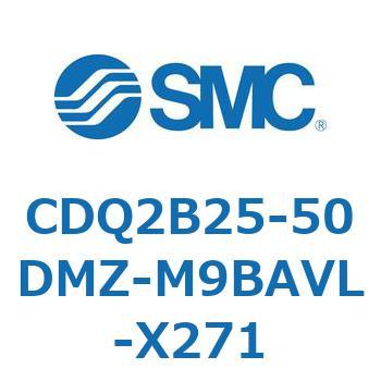 薄形シリンダ CDQ2B25-50 SMC