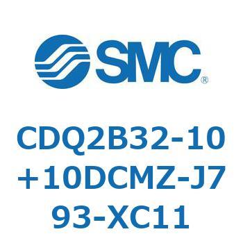 薄形シリンダ CDQ2B32-10 SMC