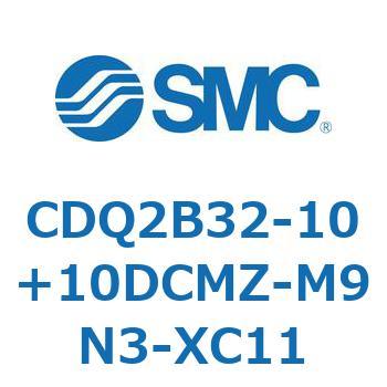 薄形シリンダ CDQ2B32-10 SMC