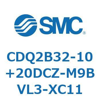 薄形シリンダ CDQ2B32-10 SMC