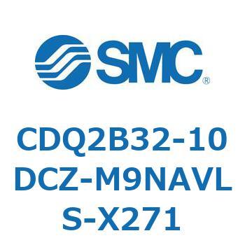 薄形シリンダ CDQ2B32-10 SMC