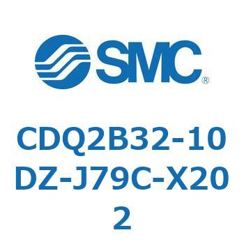 薄形シリンダ CDQ2B32-10 SMC