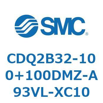 薄形シリンダ CDQ2B32-100 SMC