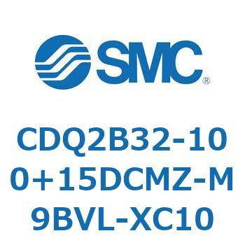 薄形シリンダ CDQ2B32-100 SMC