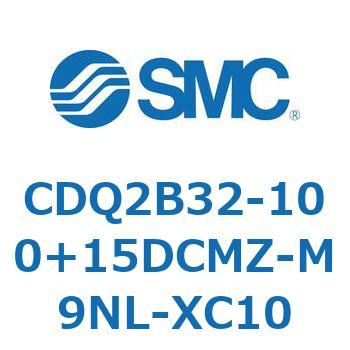 薄形シリンダ CDQ2B32-100 SMC