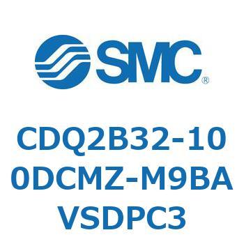 薄形シリンダ CDQ2B32-100 SMC