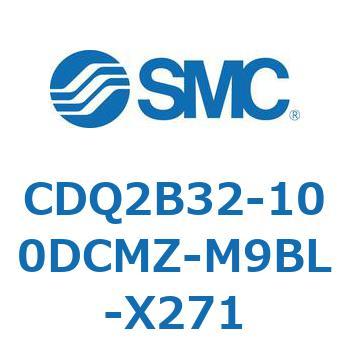 薄形シリンダ CDQ2B32-100 SMC