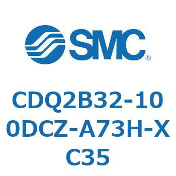 薄形シリンダ CDQ2B32-100 SMC
