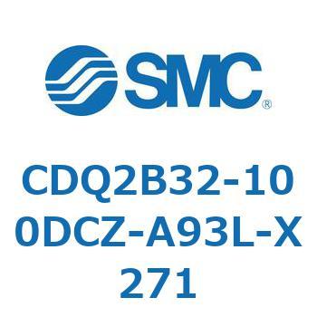 薄形シリンダ CDQ2B32-100 SMC