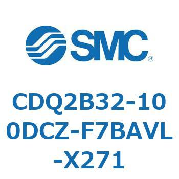 薄形シリンダ CDQ2B32-100 SMC