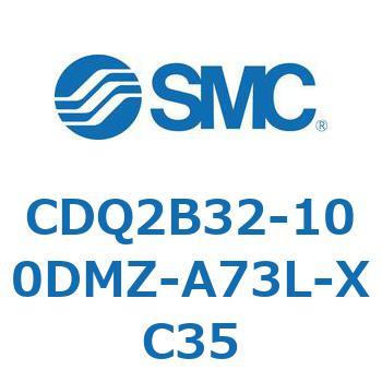 薄形シリンダ CDQ2B32-100 SMC