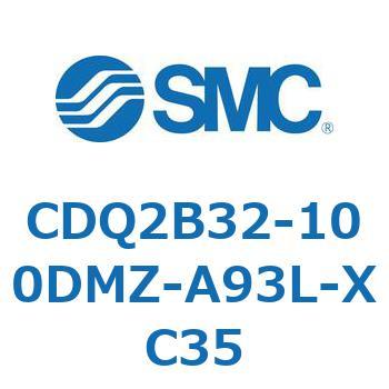 薄形シリンダ CDQ2B32-100 SMC