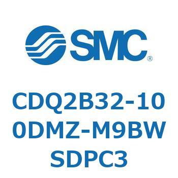 薄形シリンダ CDQ2B32-100 SMC