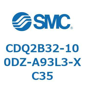 薄形シリンダ CDQ2B32-100 SMC