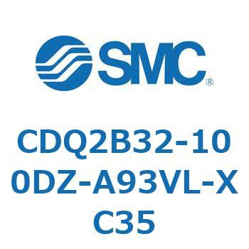 薄形シリンダ CDQ2B32-100 SMC