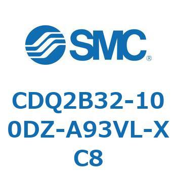 薄形シリンダ CDQ2B32-100 SMC