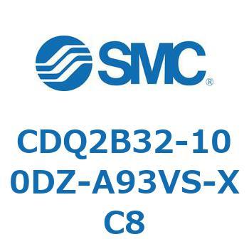 薄形シリンダ CDQ2B32-100 SMC