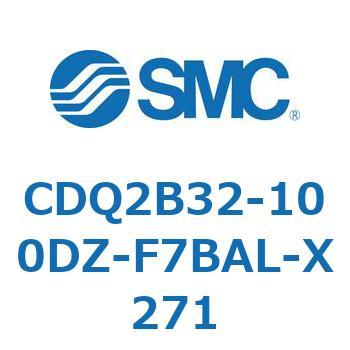 薄形シリンダ CDQ2B32-100 SMC
