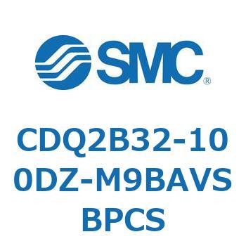 薄形シリンダ CDQ2B32-100 SMC