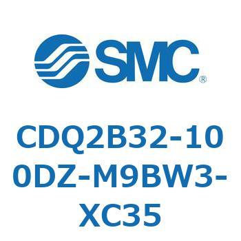 薄形シリンダ CDQ2B32-100 SMC