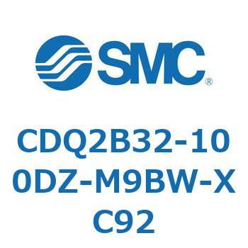 薄形シリンダ CDQ2B32-100 SMC