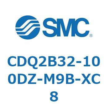 薄形シリンダ CDQ2B32-100 SMC