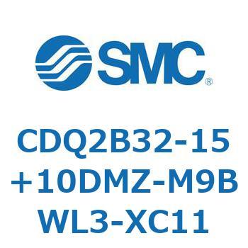薄形シリンダ CDQ2B32-15 SMC