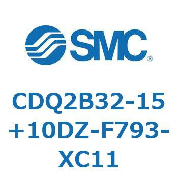 薄形シリンダ CDQ2B32-15 SMC