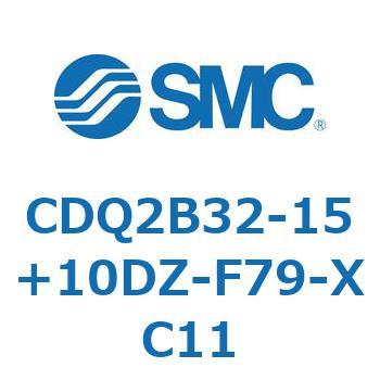 薄形シリンダ CDQ2B32-15 SMC