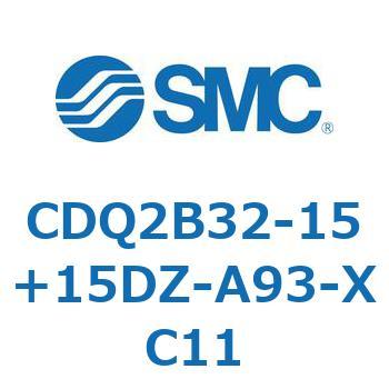 薄形シリンダ CDQ2B32-15 SMC