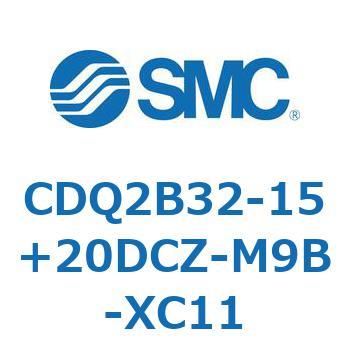 薄形シリンダ CDQ2B32-15 SMC