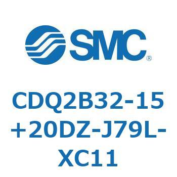薄形シリンダ CDQ2B32-15 SMC