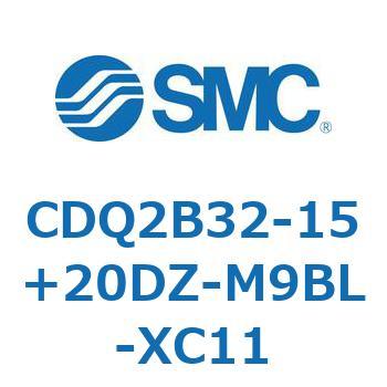 薄形シリンダ CDQ2B32-15 SMC