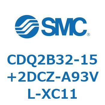 薄形シリンダ CDQ2B32-15 SMC