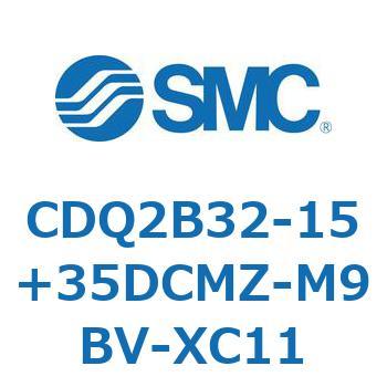 薄形シリンダ CDQ2B32-15 SMC